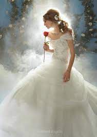 6 Romantic Wedding Dresses To Make Your Big Day Even More Dreamy Photos Disney Princess Wedding Dresses Disney Princess Wedding Disney Wedding Dresses