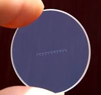 Regla de micrómetro óptico de cristal para Medición de ...