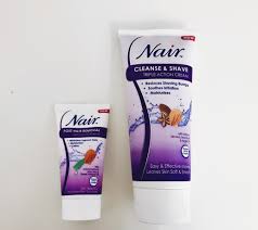 Nair nair hair removal cream has been clinically & dermatologically tested and is gentle enough to use on legs, bikini and underarms. Nair Cleanse And Shave Cream Beauty And The Dirt