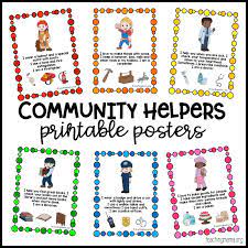 Community Helpers Printable Posters Community Helpers Preschool Community Helpers Preschool Activities Community Helpers Lesson Plan