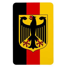 Efekt studio presents high quality render of the dortmund flag in 4k resolution. German Flag With Crest Magnet Zazzle Com Germany Flag German Flag Germany