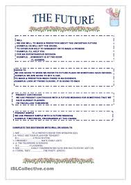 Present Continuous And Going To For Future Plans Exercises Pdf The Future Future Plans Future Verb Tenses