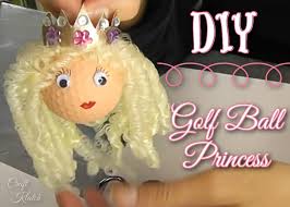 Some mini golf courses are designed like real art. 30 Golf Ball Crafts Diy Craft Klatch How To Craft Klatch