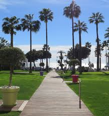 Les Jardins Du Grand Hotel Cannes S Ouvrent Sur La Croisette Et Puis La Mer Hotel Jardins Cannes