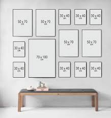 Diy Home Decor Sadan Laver Du En Billedvaeg Inspiration Wand Fotogaleriewande Bilderrahmen Set