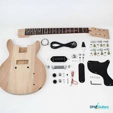 Want to build your own guitar but simply don't have the time, specialised tools or the know how? Gibson Les Paul Jr Style Double Cutaway Diy Guitar Kit Les Paul Jr Gibson Les Paul Jr Electric Guitar Kits