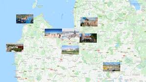 Abra el mundo para usted mismo: Mapa De Ciudades De Letonia Orangesmile Com