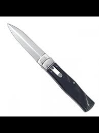 Switchblade knives have been around for well over a hundred years, and they're here to stay. Mikov Folding Automatic Knife Model Nuz 241 Nr 1 Kp Handle Buffalo Horn 004769