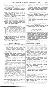 THE LONDON GAZETTE, 8 OCTOBER, 1926.