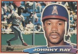 1988 Topps Johnny Ray California Angels #115