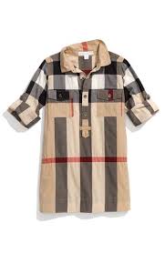 Burberry Check Print Shirtdress Little Girls Nordstrom Little Girl Fashion Kids Outfits Baby Girl Fashion
