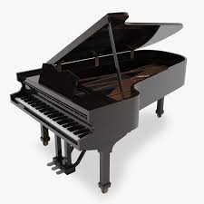 Grand Piano 3d Model Ad Grand Piano Model Piano Grand Piano 3d Model
