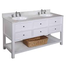 A double trough sink bathroom vanity has basins recessed directly into its countertop, making it an easy clean option. 40 Inspiring Bathroom Vanity Ideas For Your Next Remodel 2021 Edition