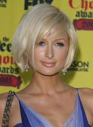 Paris Hilton Short Side Part Celebrity Short Hair Short Hair Styles Paris Hilton Hair