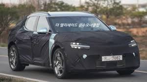 Here's what this sporty luxury ev is like. New Electric Crossover Genesis Gv60 Spotted In Tests Byri