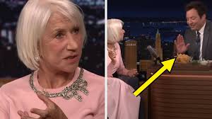 Helen Mirren Tells Jimmy Fallon That Tomatoes Are Bisexual