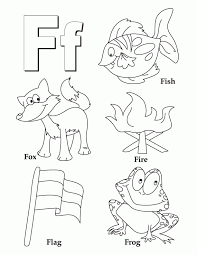 The coloring page is printable and can be used in the classroom or at home. Free Printable Letter F Coloring Pages Coloring Home