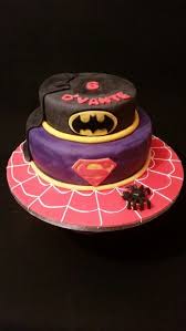 Superman Birthday Cake For 6 Year Old Boy Superhero Batman Superman Spiderman Themed Cake For 6 Year Old Boy Birthday Party Boy Birthday Cake Boy Birthday Kids Birthday