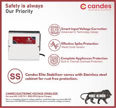 Ent 60 New Model Abs Body Attractive Design Voltage Stabilizer Used Upto 43  Inches Led Tv
