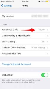 How To Get Siri To Announce Incoming Calls With Ios 10 Ios 10 Incoming Call Iphone Ios 10