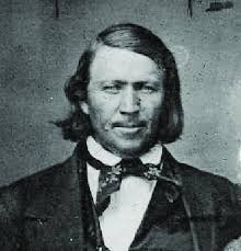 Fig. . Detailed view of Brigham Young from figure . The lack of a...