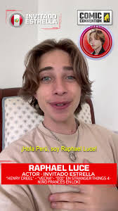 Raphael Luce en Comic Convention Latin America en Lima 2023