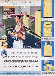 Advertising has come a long way since the '50s. The Nifty Fifties Retro Kitchen Retro Yellow Kitchen Appliances
