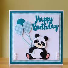 Browse our wide selection of designs for your perfect sign today! Birthday Card Cute Panda Birthday Card Cute Birthday Card For Children Kids Women Men Girls Boys Family Mum Dad Handmade Card Panda Birthday Cards Panda Card Handmade Birthday Cards