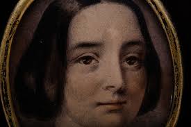 4058398: American School, Portrait of Ann Caroline Coleman, Watercolor