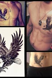 Black And White Traditional Eagle Chest Tattoo The Amazing Eagle Tattoo Design You Can Find Looks Stunning In Your Chest And Best Part Is That It S Waterpro Eagle Tattoo Tattoos For Guys Black Eagle Tattoo