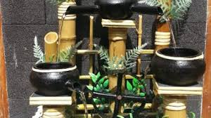 Cara membuat air mancur mini dari bambu,satu lagi kerajinan tangan dari bambu berupa air mancur mini kompilasi contoh miniatur air mancur, air terjun atau kincir air dari bambu yang unik dan cantik air mancur bambu, terbuat dari bambu hitam asli. 4 Cara Membuat Air Mancur Bambu Tanpa Listrik Yang Praktis Rumahlia Com