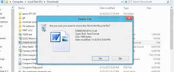 Tutorial How To Enable Delete Confirmation Dialog Box In Windows 8 The Tech Journal Tutorial How To Find Out Teaching Materials