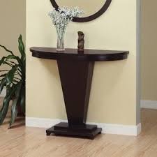 Enitial Lab Vallerio Cappuccino Composite Modern Console Table Lowes Com Entryway Console Table Modern Console Tables Console Table