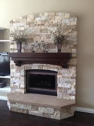 34 Beautiful Stone Fireplaces That Rock Home Fireplace Stacked Stone Fireplaces Fireplace Design