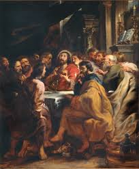 The last supper was ultimately restored, but it lost much of its original paint along the way. Last Supper Rubens Wikipedia