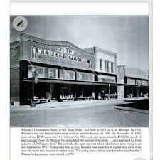 Wiesner Dept Store Grocery Store Furniture Store Dept Store Main Street Kansas