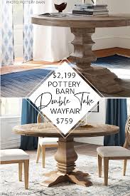 Choose your home giveaway living room/dining room pottery barn global views barnes & noble world market world market world market world market king sheet sets king mattress covers king pillows bath towels hand towels wash cloths bath mats vista products vista products. Pottery Barn Banks Round Pedestal Dining Table Dupe Kendra Found It