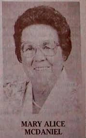 Mary Alice Howell McDaniel (1928-2005): homenaje de Find a Grave