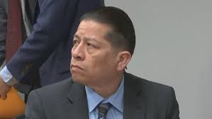 ARRESTED: Officer Philip Ortiz Jr. with the San Antonio Police Department  is arrested after police say he assaulted his dating partner during an  argument. Ortiz Jr. is charged with assault and has