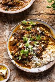 Persian Inspired Herb And Beef Stew With Rice Recipe Slow Cooker Beef Stew Half Baked Harvest Recipes Stew Recipes