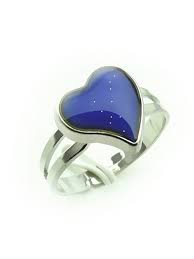 Mood rings are known for their quirky ability to change color based on your feelings. Pixnor Adjustable Heart Shaped Color Change Emotion Feeling Mood Ring Finger Ring Walmart Com Walmart Com