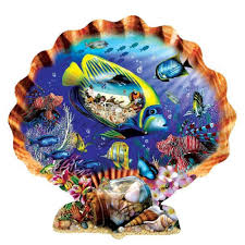 Check spelling or type a new query. Souvenirs Of The Sea Shell Shaped Jigsaw Puzzle 1000 Piece Shaped Jigsaw Puzzles Jigsaw Puzzles Sunsout Puzzles