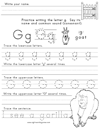 The worksheets help in learning and recognizing alphabets easily by associating the alphabet with the pictures of objects starting with that letter. The Letter G Sight Words Reading Writing Spelling Worksheets