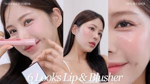 Eng) 나의 최애 블러셔& 립 6가지 조합💖 촉촉부터 매트까지 원하는거 한개쯤은 다 있지✌🏼