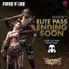 As you know, there are a lot of robots trying to use our generator, so to make sure that our free generator will only be used for players, you need to complete a quick task, register your number, or download a mobile app. The Last Day For Elite Pass Season 3 Garena Free Fire Facebook