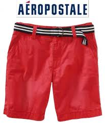 Details About Nwt Great Sz 27 Aeropostale Pink Mens Belted Shorts 100 Cotton Bermudas New