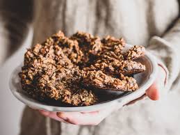 Cookies Bananes Chocolat Noir Et Flocons D Avoine Sans Sucre Recette En 2020 Cookies Recette Banane Chocolat Cookies Banane