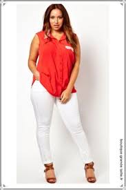 Son côté jean est agréable à porter, sa coupe est slim, comme celle du legging. Jeans Grande Taille Femme Ronde Mode