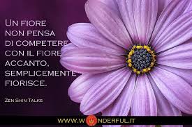 Un Fiore Non Pensa Di Competere Con Il Fiore Accanto Semplicemente Fiorisce Talks Crescitapersonale Immagini Parole Spiritualita