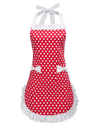 Los delantales de cocina deben ser funcionales. Moda Vintage Retro Mujer Ninas Lindo Dulce De Algodon Delantal De Cocina Con Bolsillos Delantales Para Mujer Delantal Cocina Neins Piratie